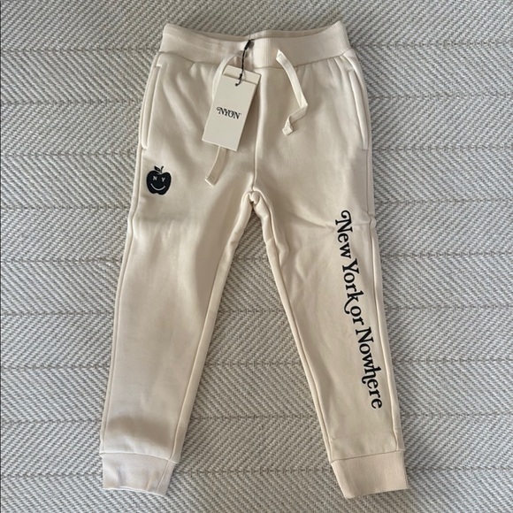 New York Or Nowhere Other - NYON New York or Nowhere Kids Cream Joggers